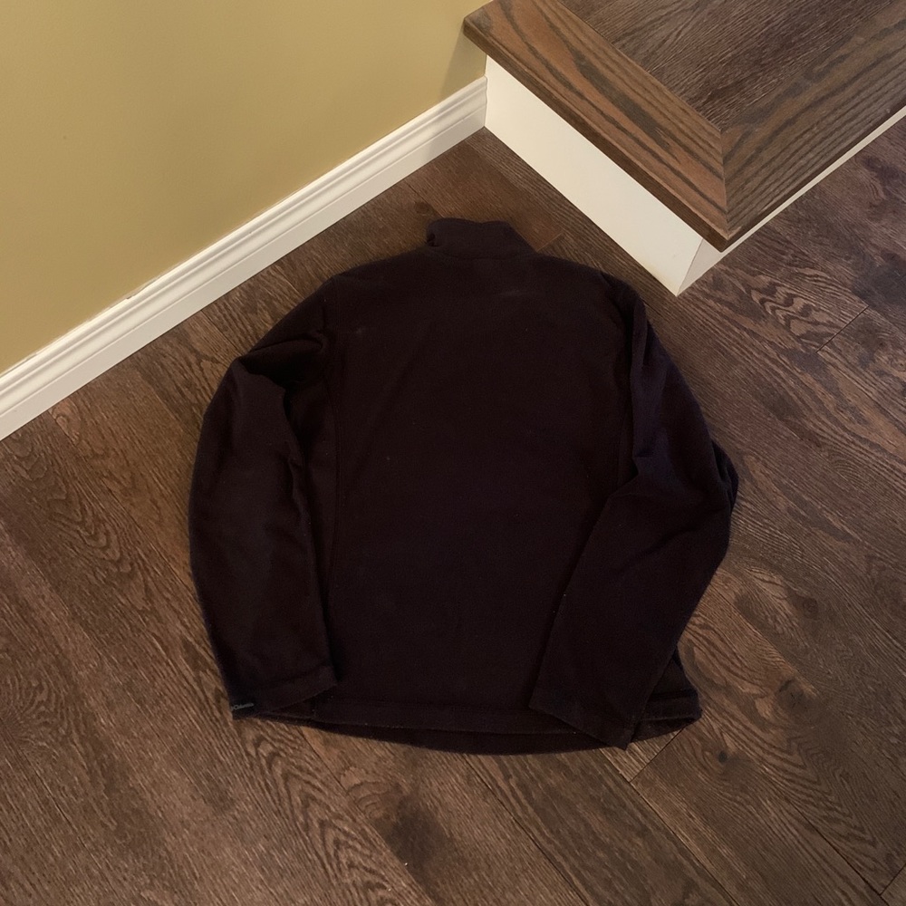 SOLD - Columbia Fleece Zip Size Medium 1/2 zip - Picture 3 of 3